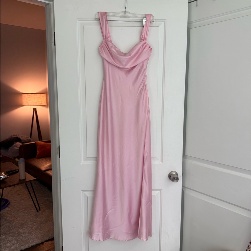 Princess Polly Light Pink Maxi Dress